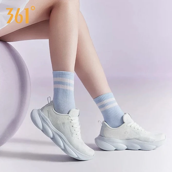 

361 Degrees Swift Fox 1.5 SE Women's Running Shoes Lightweight Summer Mesh Breathable Soft Rebound Female Sneakers 682612233F