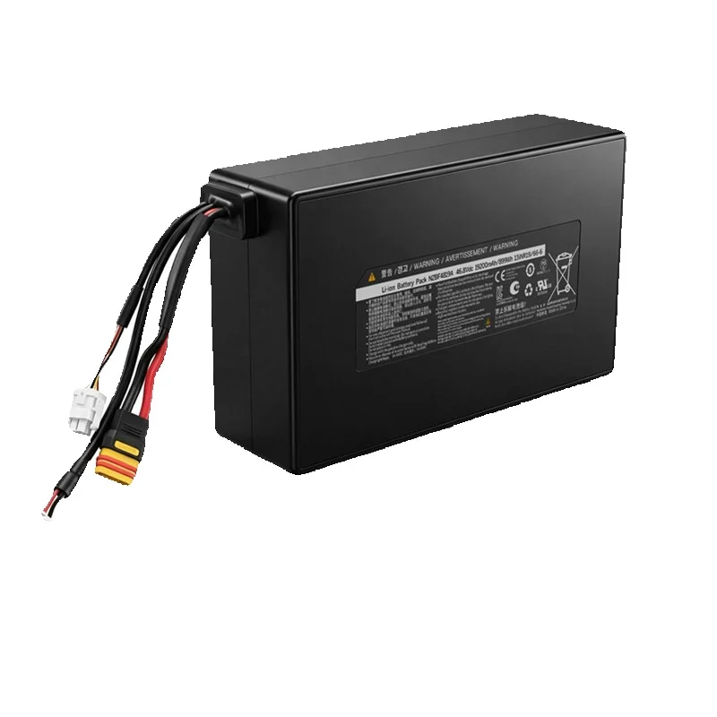 EU-Lager Eingebauter Akku für Ninebot by Segway Max G3, GT3, ZT3 Pro Elektroroller 46,8V 19200mAh 899Wh Li-Ionen-Akkupack zur Reichweitenverlängerung Kickscooter Originalteile