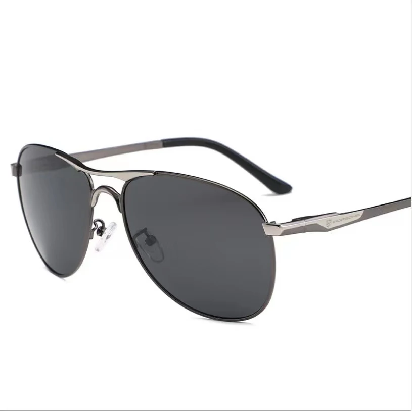 Lunettes de soleil polarisées de conduite pour hommes, marque de luxe haut de gamme, anti-absorbe ouissement, Boxster Cayman, broderie enne 911 Macan Panamera