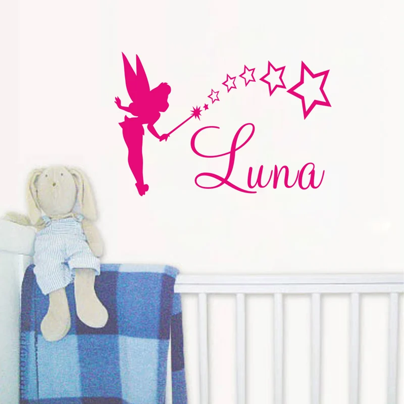 

Personalized Wall Sticker, Custom Name Vinyl Decal for Boys Girls Nursery, Car, Truck, Laptop, Window, Door | 20 Colors | Remova