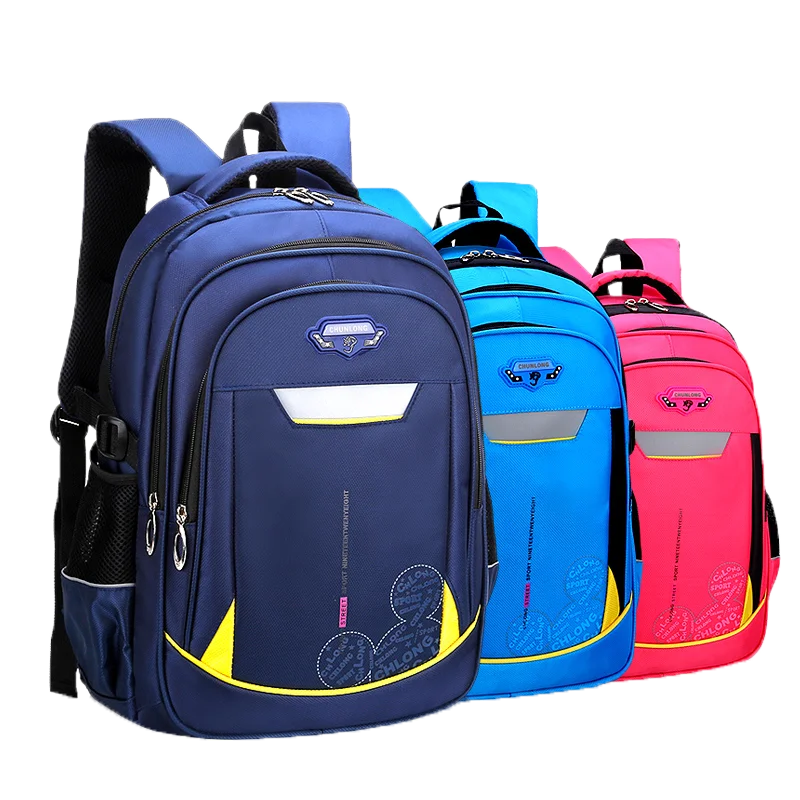 

Cheap Children Schoolbag Mochila for Boys Girls Big Capacity Teenagers Backpack Waterproof Satchel School-Bags Bookbag 6371