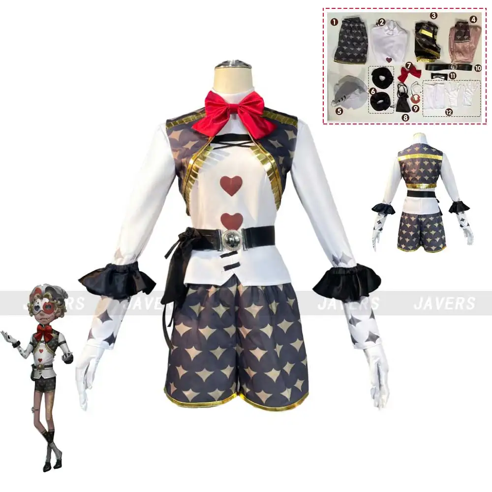 

Игра Identity VMike Morton Acrobat Косплей Костюм Рубашка с длинными рукавами Рыцарская форма Мужчина Женщина Хэллоуин Карнавальный костюм для вечеринки