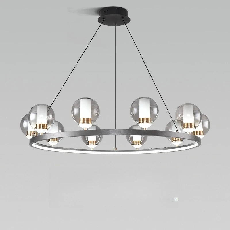 Nordic Italian minimalist modern living room chandelier