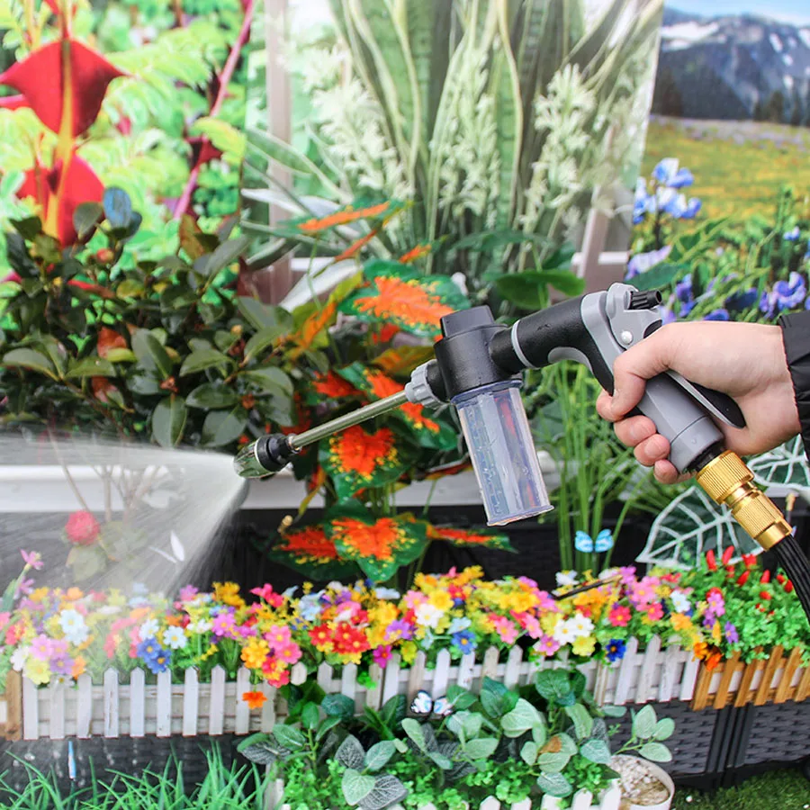 High Pressure Car Wash Water Gun Garden Water Pipe Nozzle, Multifunctional Watering Tool, Powerful Cleaning For Cars and Gardens
