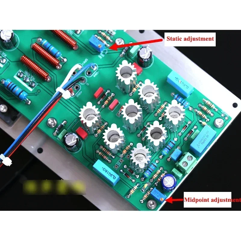 Placa amplificadora de potencia Mono de 500w, línea FM801, 14 Uds., Toshiba TTC5200, placa amplificadora HIFI de alta potencia