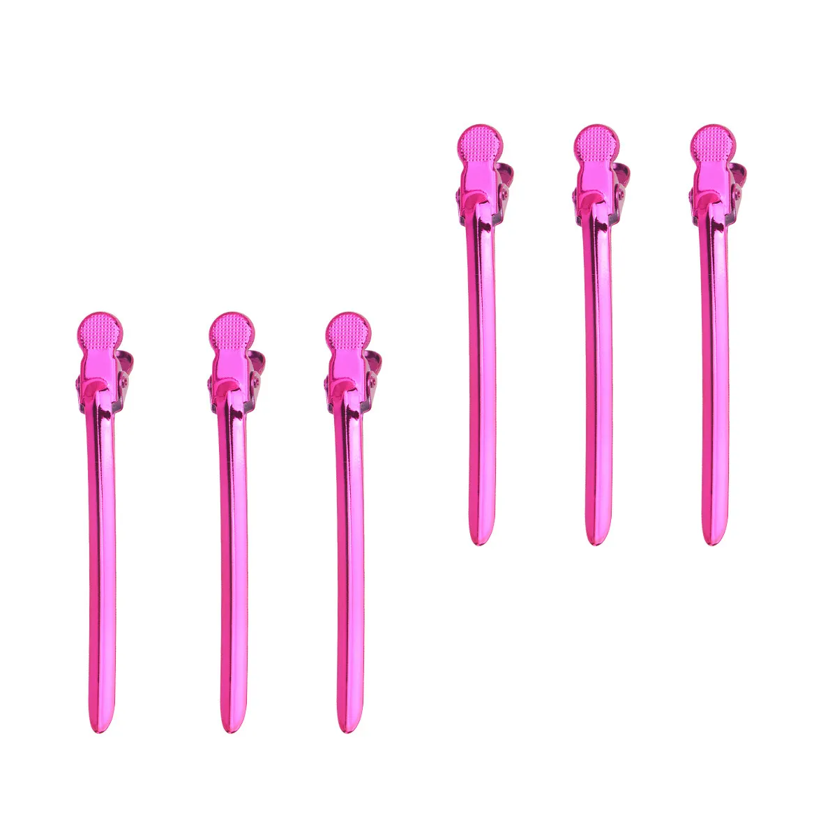 

Набор из 12 профессиональных зажимов-уточек для волос: для укладки, завивки, умывания, макияжа, подходят для всех типов волос