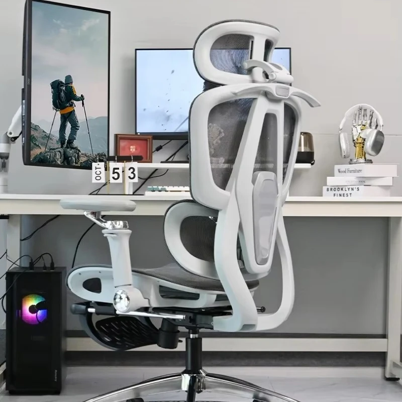 

Ergonomic Grid Chair Comfort Reclining Chair Adjustable Long Sitting Comfort
