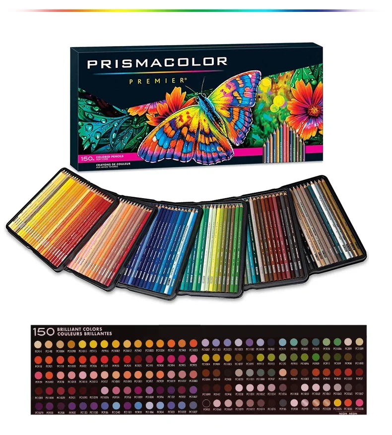 Prisma sanford Premier 132 150 Color prismacolor 24 36 48 72 Portrait Hand Painted Soft Oily Pencils Professional Colored Pencil