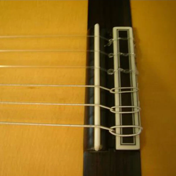 

Bone Bridge Saddle Nut Set Classical Guitar Replacement Durable Buffalo White 52*6*9Mm 80*3*9Mm Tone Enhancement