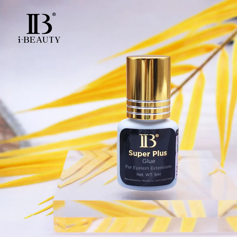 

Ibeauty IB Super Plus Glue 5ml 1-2S Quick Dry Time Duration 5-6 Weeks Original Korea Eyelash Extension Adhesive Makeup Tools