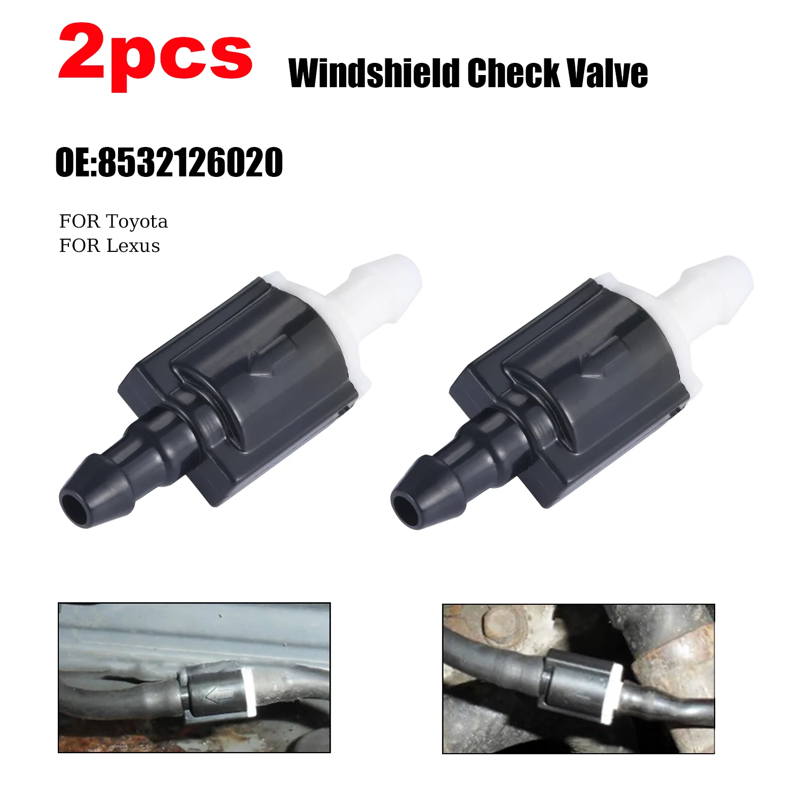 2Pcs Wiper Washer W…