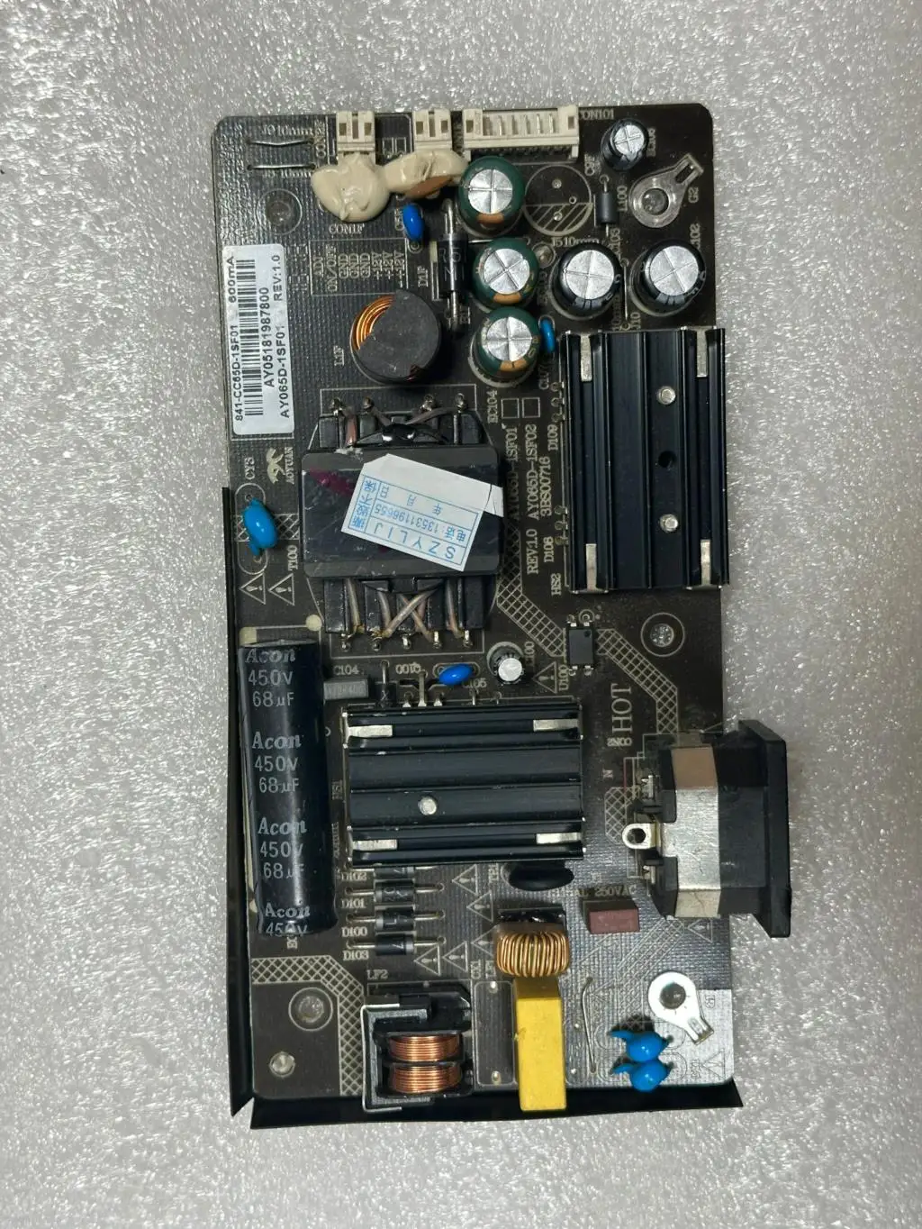 

Для T32M6C power board AY065D-1SF01 3BS00716
