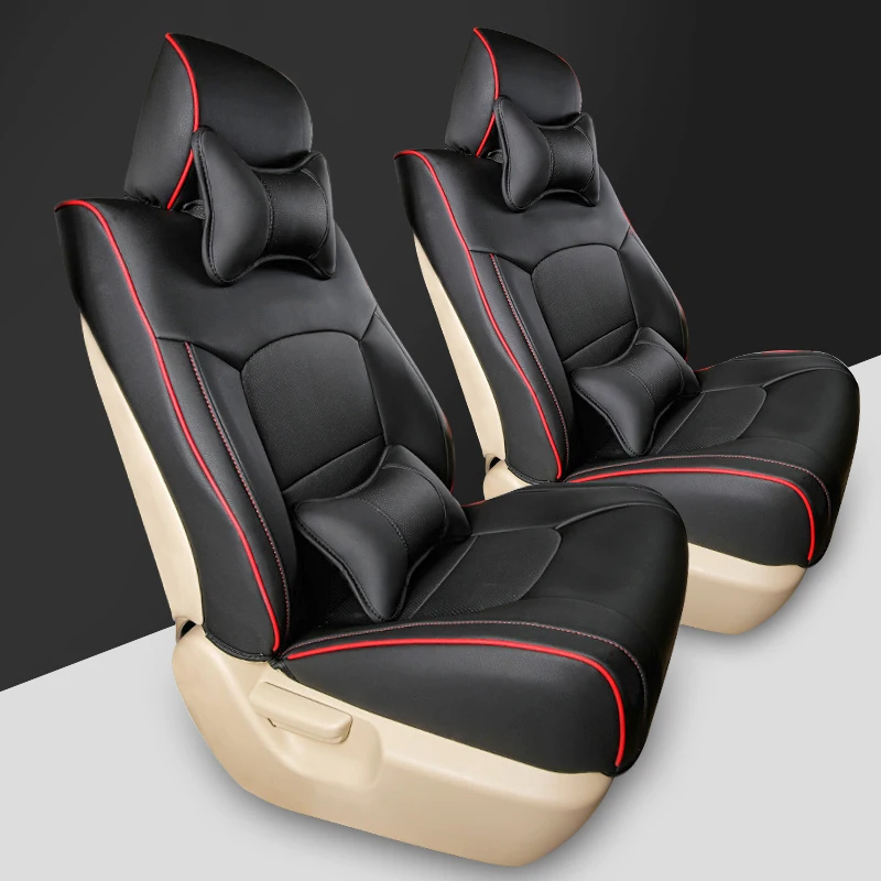 Special for Toyota Land Cruiser Prado 150 Seat Leather Cover Overall Surrounded Four Seasons Cushion Interior Modification