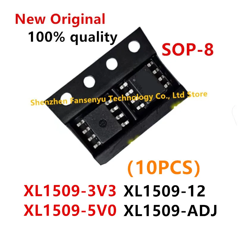 10pcs/lot New XL1509 XL1509-3V3 XL1509-5V0 XL1509-12 XL1509-ADJ SOP-8 Chipset
