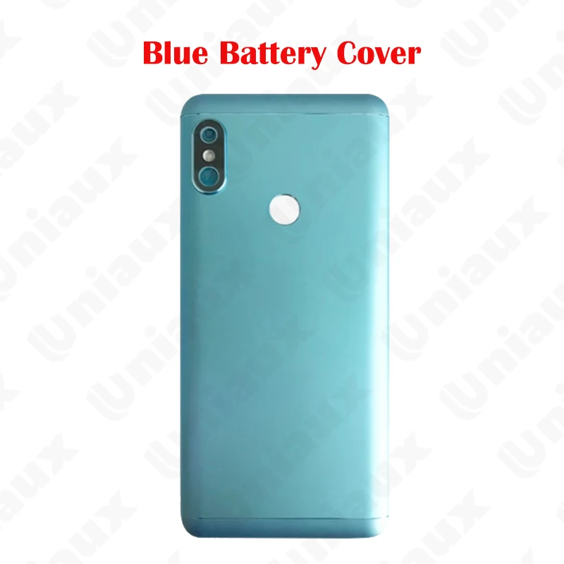 For Xiaomi Redmi Note 5 Pro Note5 Metal Battery Back Cover Replacement Parts Housing Case With Camera Lens Buttons