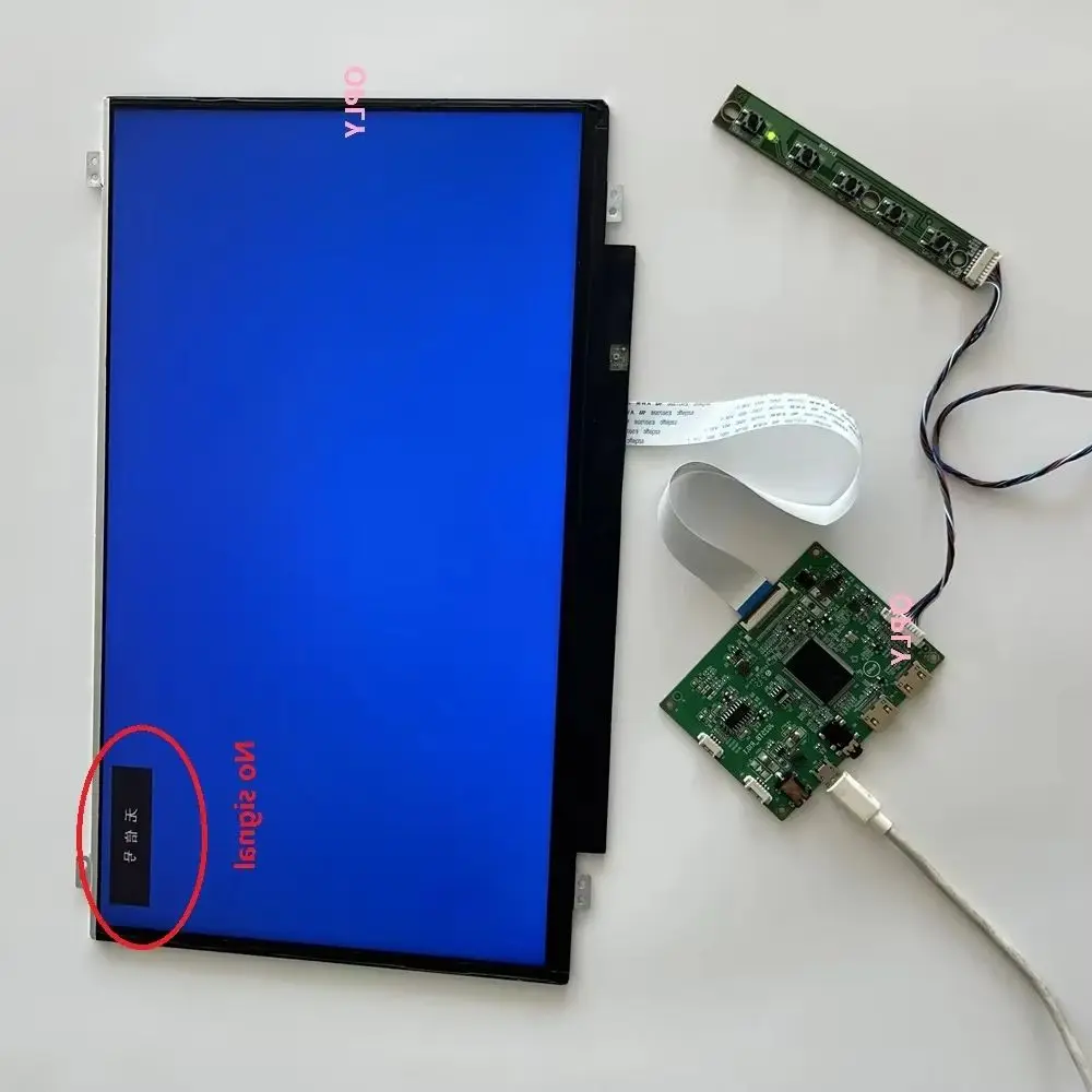 

14” 14 inch 1920X1080 IPS EDP panel screen monitor for PC PS X360 Laptop raspberry + Controller board 2 mini HDMI-compatible