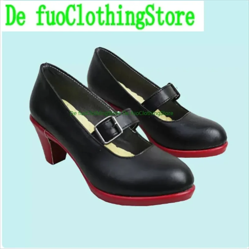 Defuo alexandrina sebapane zenless zona zero cosplay sapatos jogo anime jogo rpg festa de halloween adereços sapatos botas