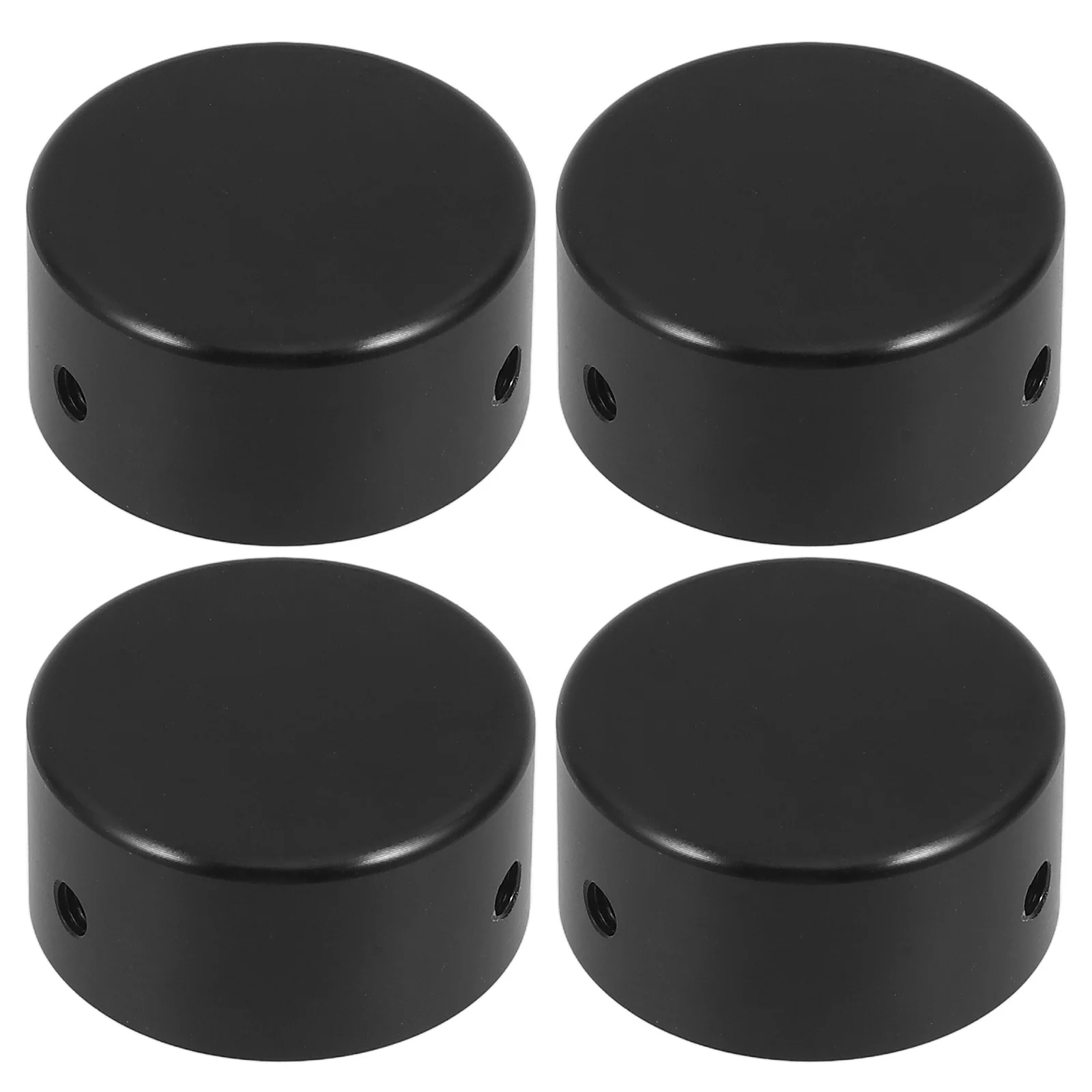 

4Sets Guitar Effects Pedal Footswitch Cap Metal Protection for Pedal Durable Guitar Accessories Instrument Supplies