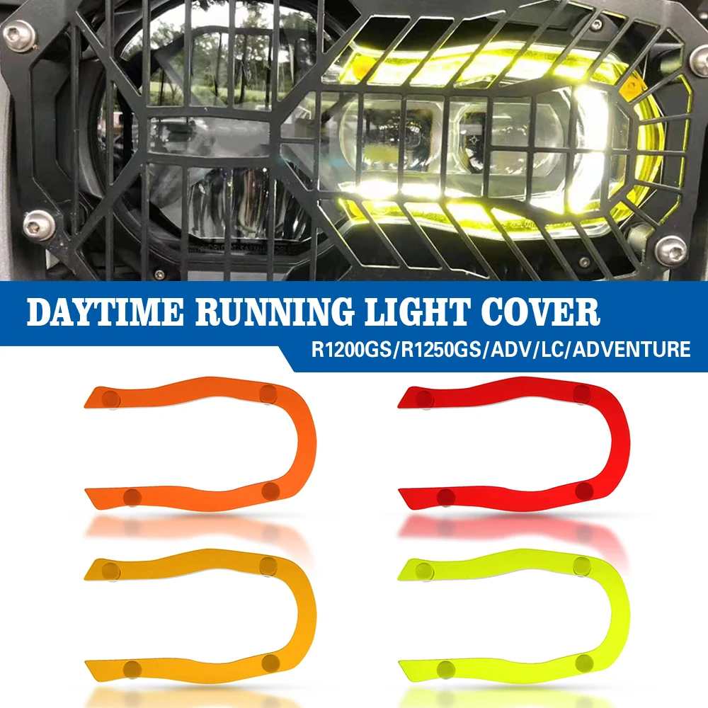 New 2021 Motorcycle LED Daytime running light cover For BMW R1200GS ADV R1250GS LC Adventure 2013 2014 2015 2016 2017 2018 2019