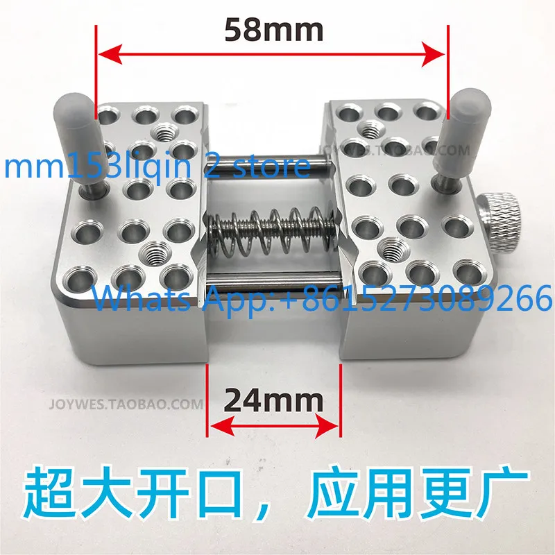 Model Making Handheld Metal Mini Bench Painting Transformation Clamping Tool Figure Coloring Fixture Electronic Bench