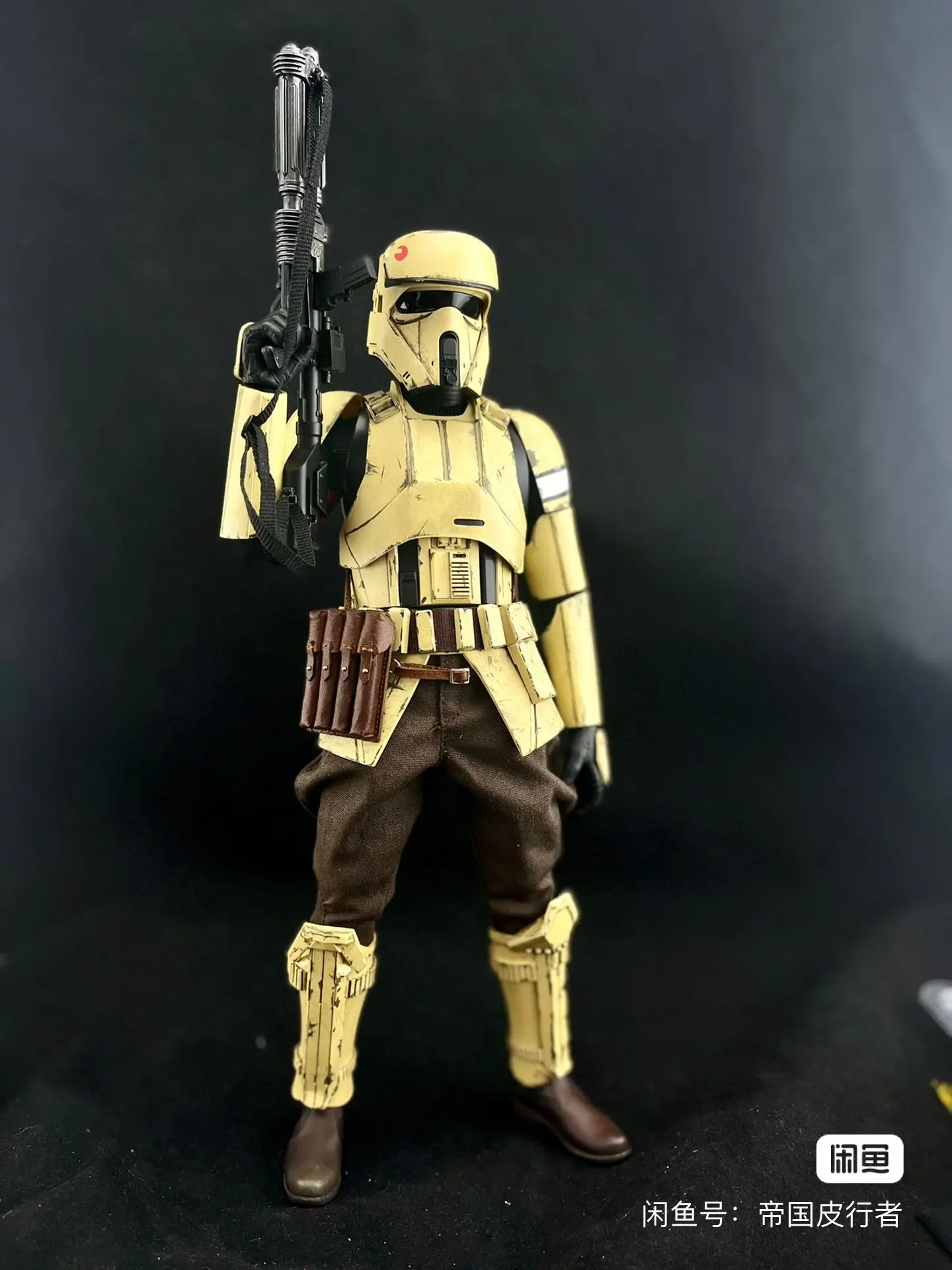 In Spot Star Wars Mandalorian Coast Guard 1:6 Scale Collector'S Doll Character Model Garage Kit Collection Graduation Gift Toy