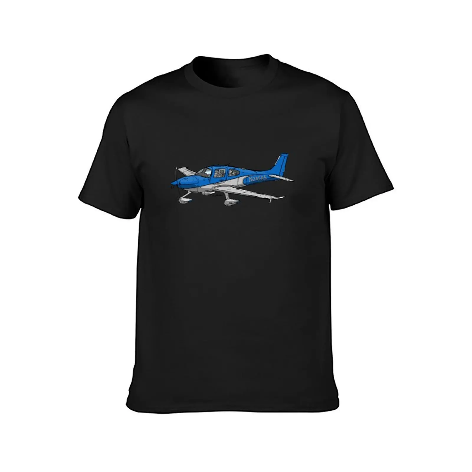 Cirrus SR20 N245AS T-Shirt shirts graphic tees Short sleeve tee graphics Aesthetic clothing funny t shirts for men