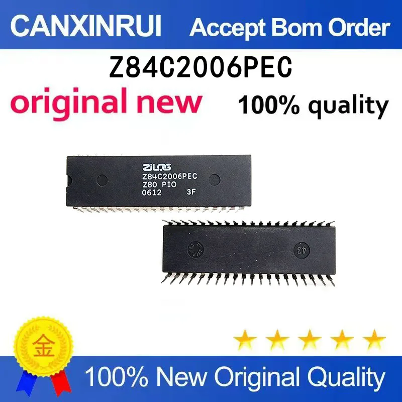 (5-100 PCS) Brand new original Z84C2006PEC DIP-40 microprocessor chip IC in stock