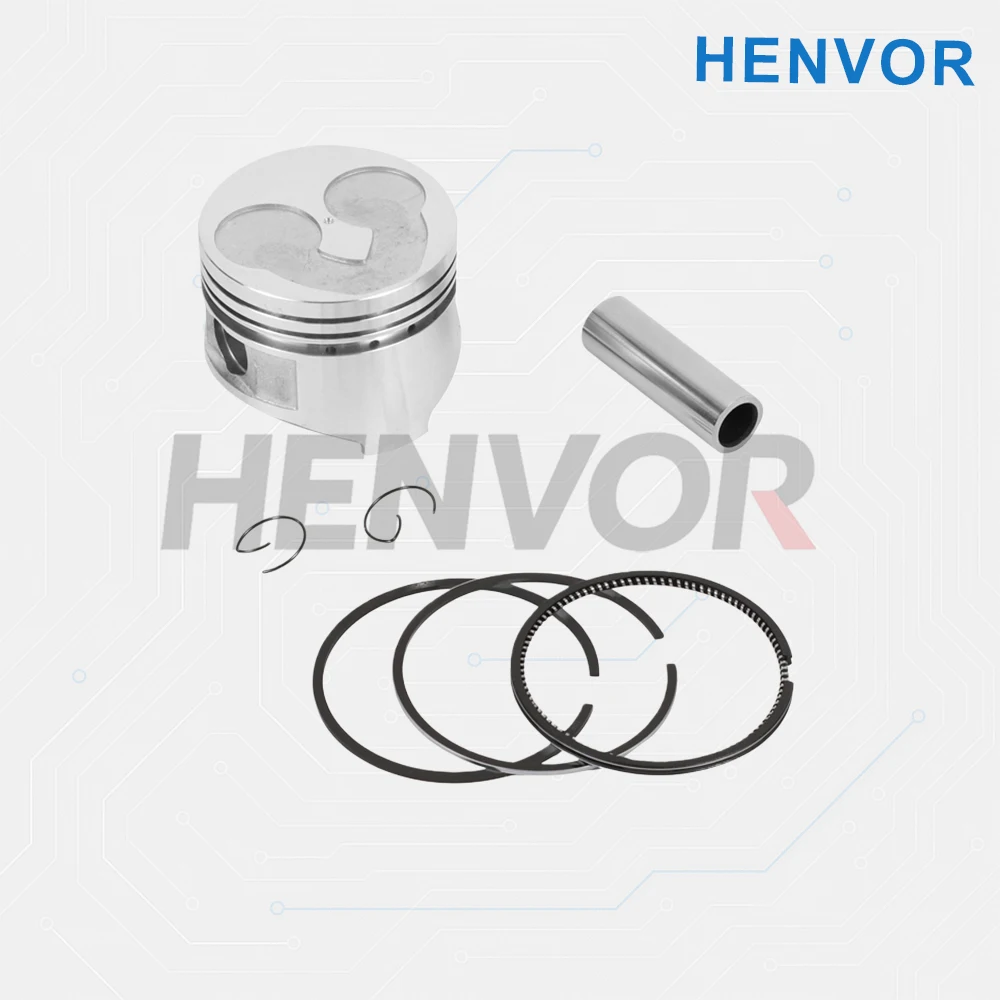 Small Diesel Engine Water Pump Accessories 168F 170F Piston Rings Range Extender Parts