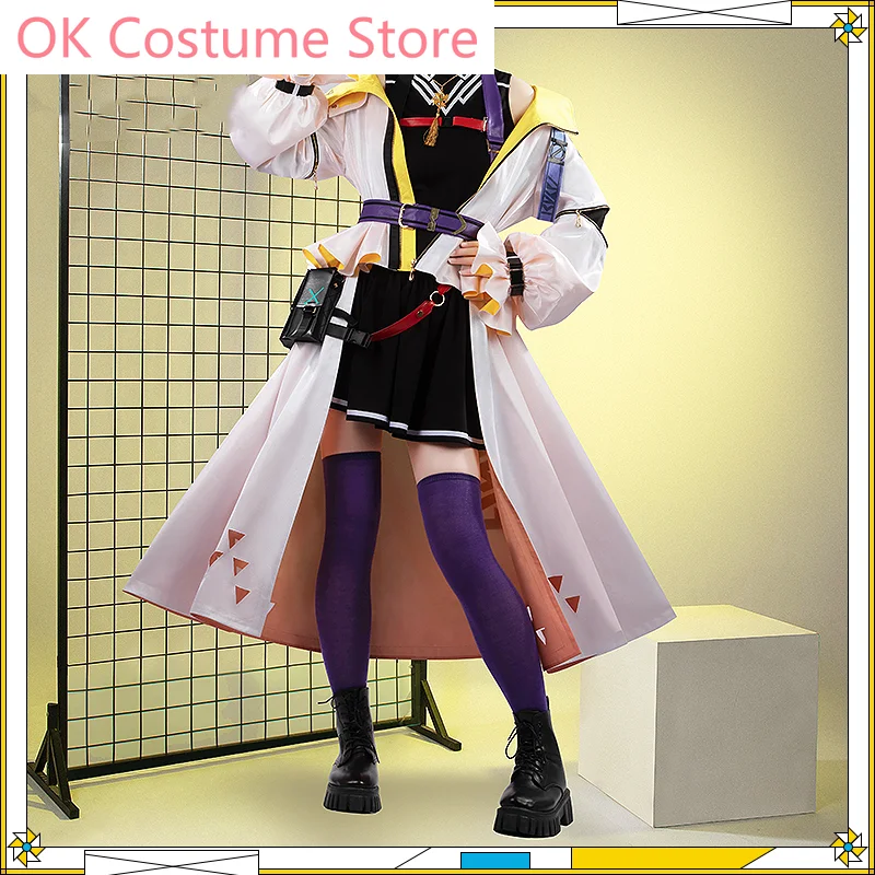 Virtual Idol Fura Kanato April Fool's Day Women Cosplay Costume Cos Game Anime Party Uniform Hallowen Play Role Clothes