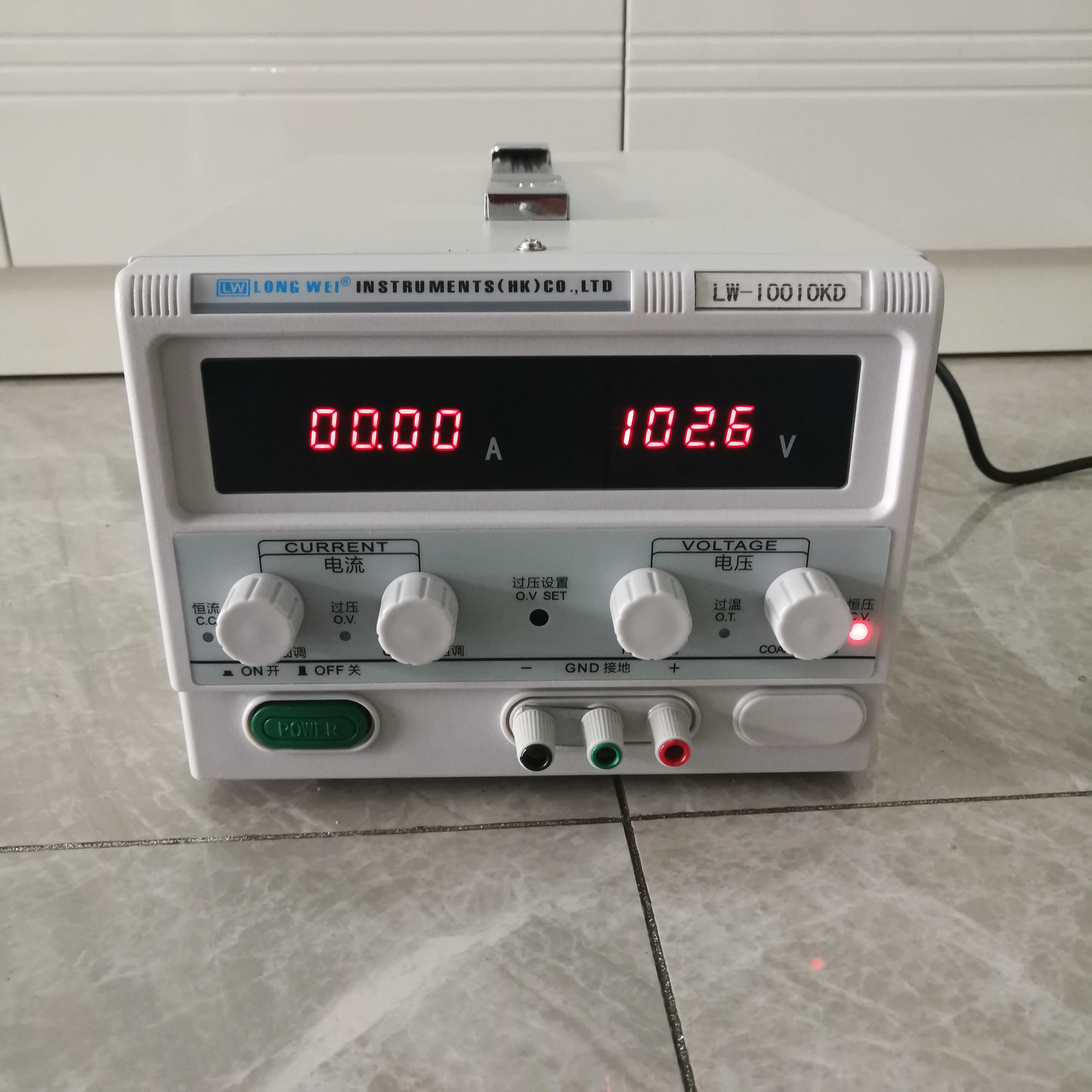 

LW-10010KD 100V 10A High Power Adjustable DC Switching Power Supply Bench Regulated Variable Voltage Current