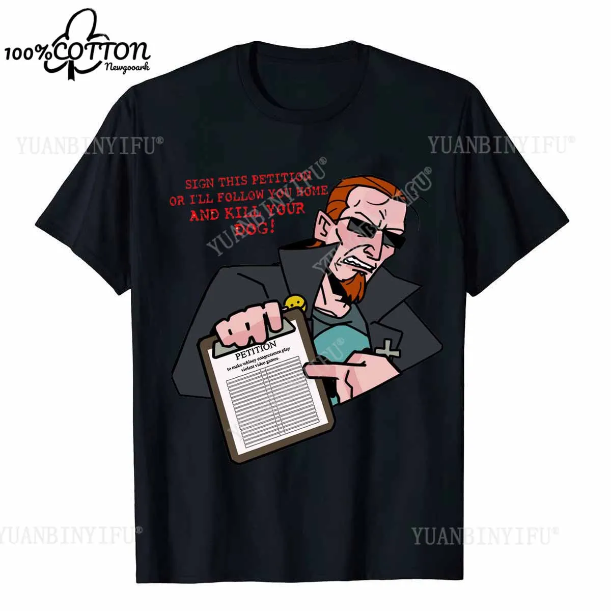 D03 البريد المتأنق 2 الغريبة الجري مع مقص الذهاب تي شيرت البريد المتأنق 100% القطن قميص مقص الذهاب البريدية تي شيرت #2