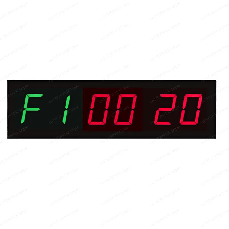 1.8 inch 6-position LED fitness timer is counting down, boxing match training sports timer