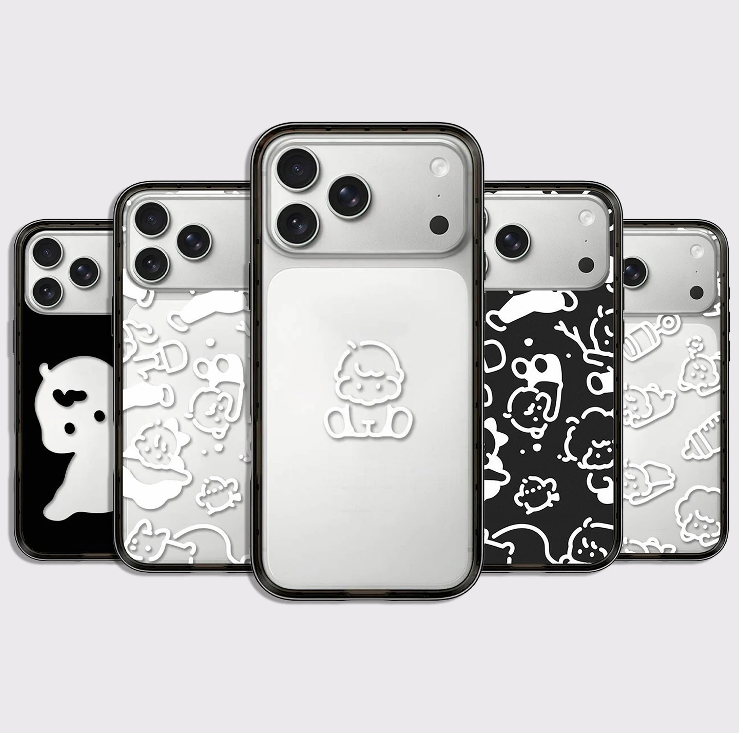 6090672 Compact Black Border Magnetic Phone Case Cover for IPhone 13 14 15 16 17 18 Pro Max Case