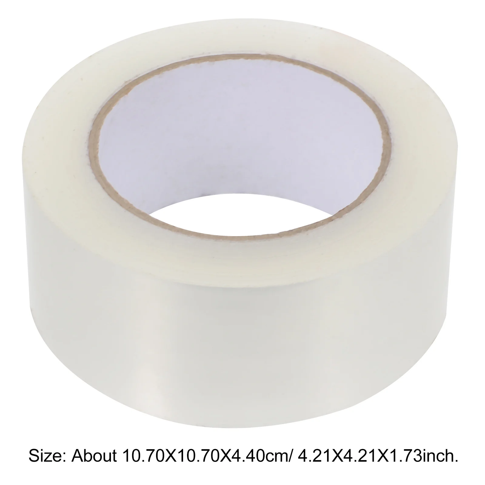 1 Roll of Low Noise Clear Sealing Tape Strong Viscosity for Home Office Stationery Craft Projects Transparent Adhesive Tape