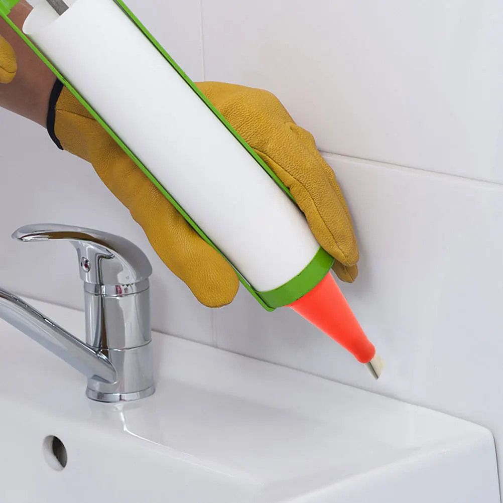 

2 Sets Finisher Kit Reusable Caulking Nozzle Applicator Precision Sealant Tool For Smooth Finishing Caulking Set Grout Sealer