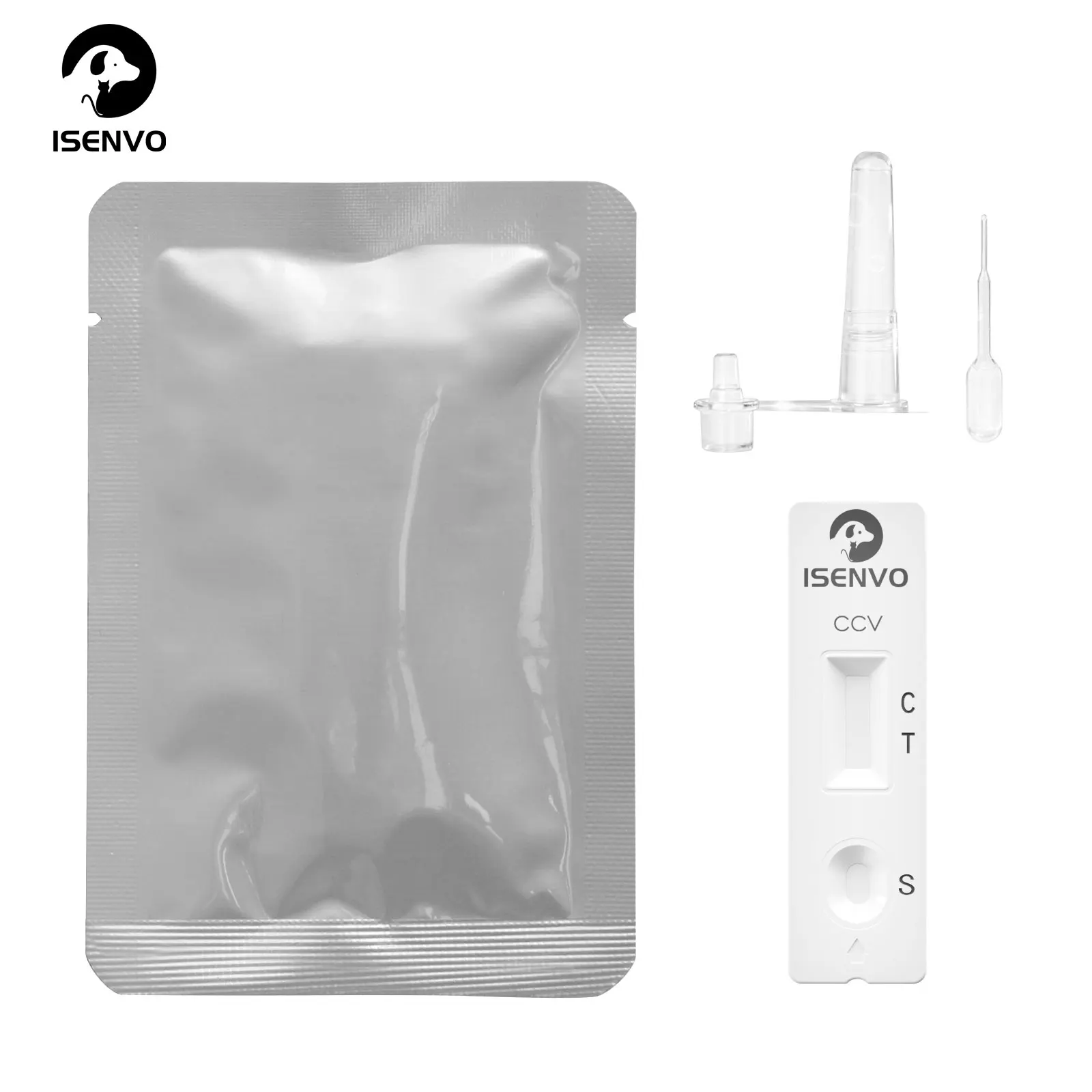 5 PCS CCV Ag Detection Dogs Home Health Testing Kit