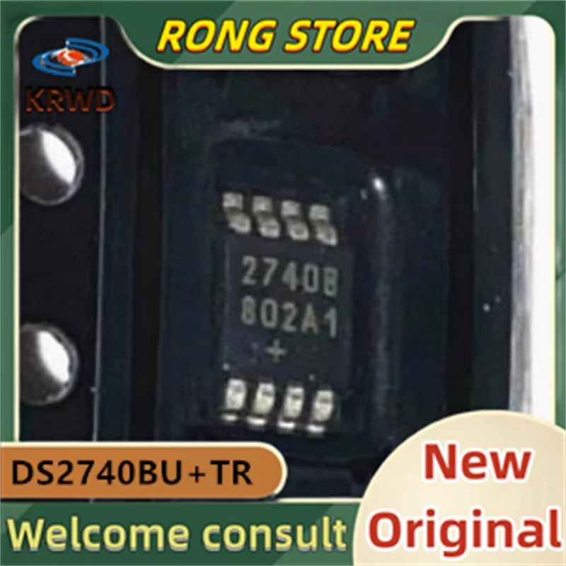 

10 шт. 2740B новые и оригинальные DS2740BU+TR DS2740BU DS2740 MSOP8