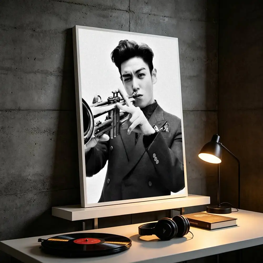 T-TOP C-Choi S-Seung Hyun Anime  Poster Waterproof Wall Art Sticker For Bar Living Room Vintage Decor High Quality Print Gift