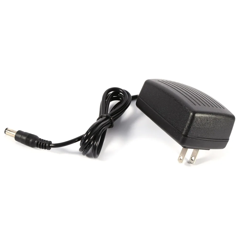 Plastic Power Supply Adapter AC to DC 12V 3A Black Power Charging Adapter 1 Meter Cable Length 5.5 x 2.5 mm Connector