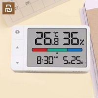 Youpin MiaoMiaoCe Intelligence Thermometer Hygrometer Household Mini Clock HD Digital Display Weather Station Standing Hanging