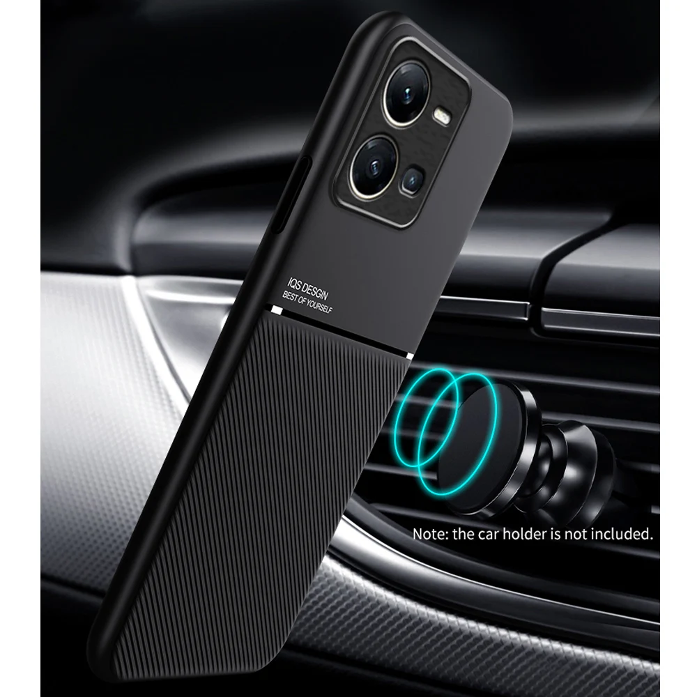 For vivo Y35 Phone Case TPU Soft bumper magnetic shockproof 360 full protector back cover for VIVO Y35 4G case skin touch coque