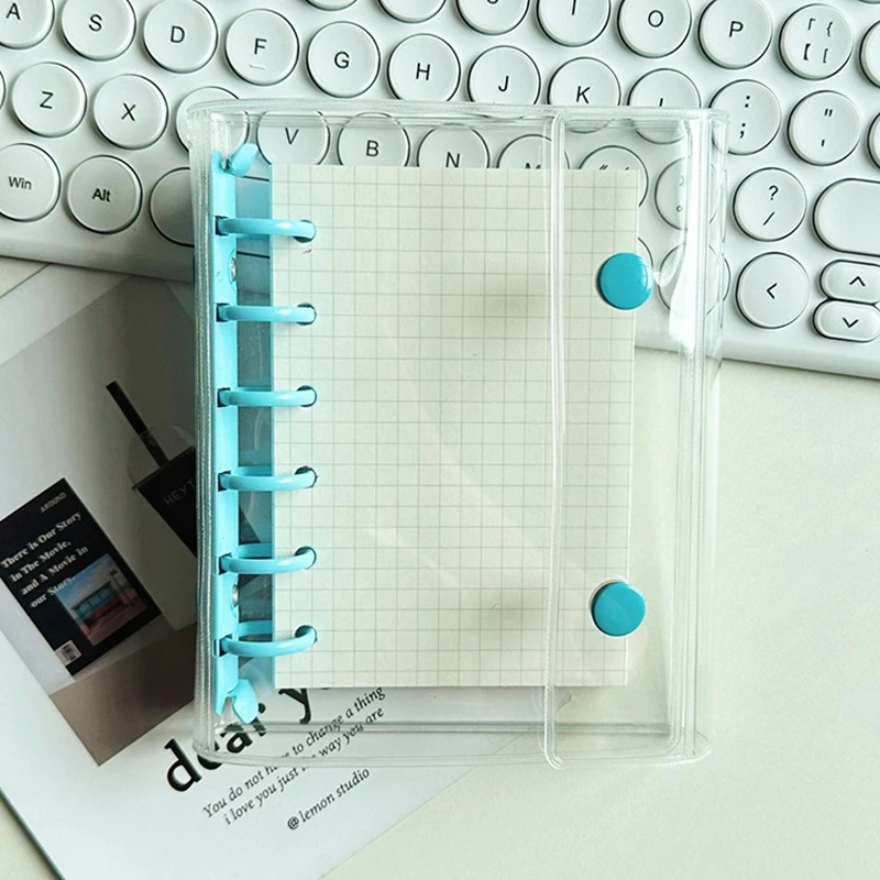 ألبوم صور A7 بطاقات صور شفافة ملونة تجميع آلة تجليد الكتب للصور الفوتوغرافية ملزمة الصورة ديكور فوركوكا دانشور #6