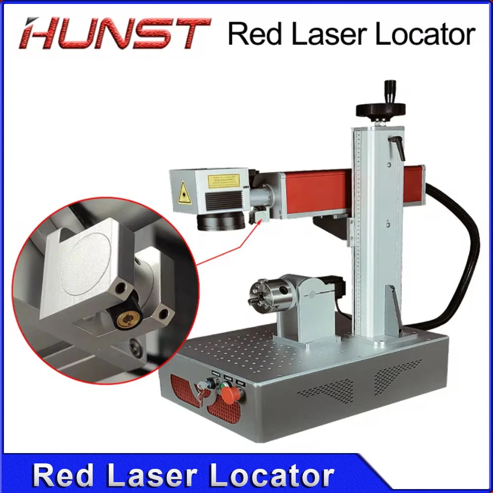 Hunst أجزاء وحدة تحديد مواقع الليزر الأحمر ، ألياف CO2 البصرية ، آلة وضع العلامات بالأشعة تحت البنفسجية ، قطر 12 ، حامل المصباح