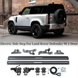 Automatic Side Step For Land Rover Defender 90 2-Door 2019-2026 Intelligent Electric Switch Door Control Running Board Bar