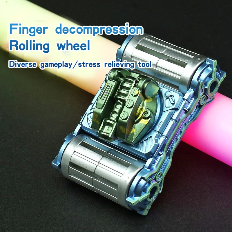 Plastic Tank Fidget Spinner Handheld EDC Stress Relief Anxiety Toy for Adults And Kids Gift Anti-Stress Fidget Spinner