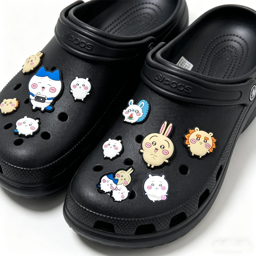 Neue 10er-Packung Kreative Niedliche Japanische Cartoon-Serie PVC-Schuhzubehör Passend für Armbänder Lochschuh-Dekorationen DIY Abnehmbare Modische Geschenke – Detail 10