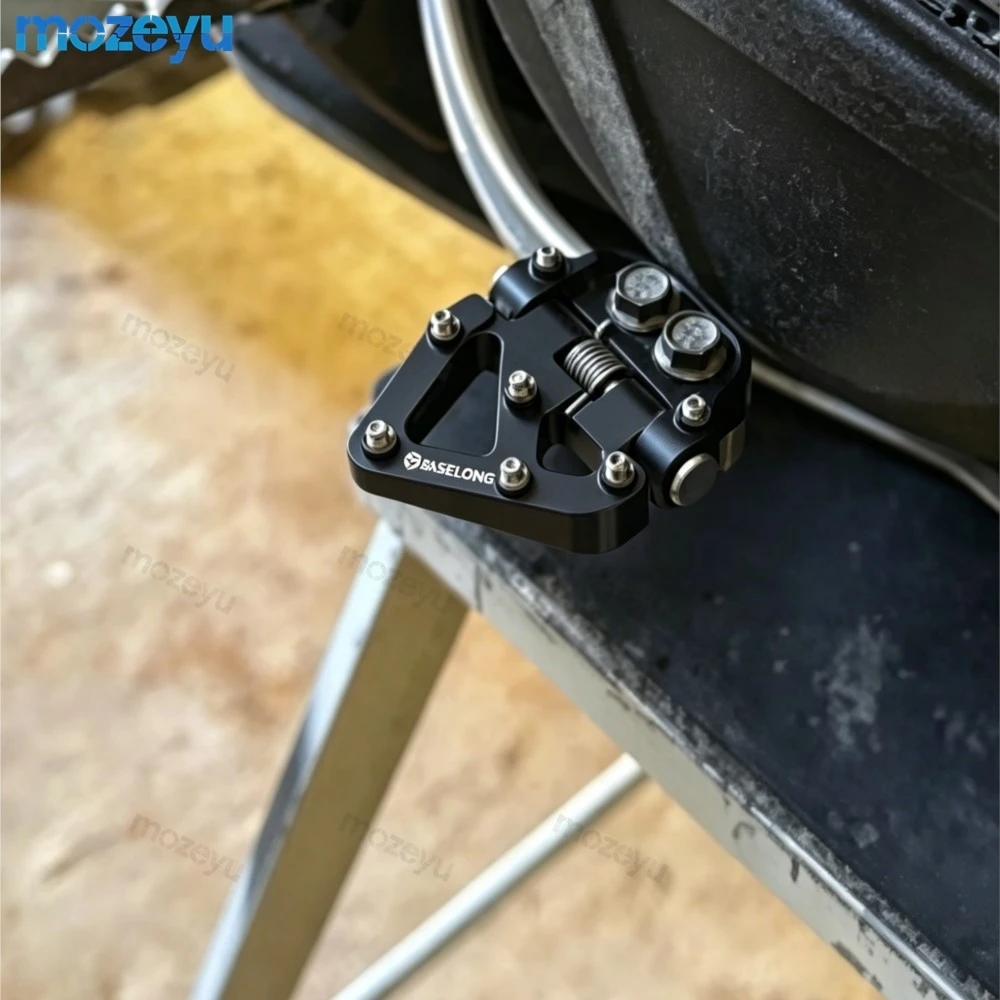 

For HUSQVARNA Norden 901 2022 2023 2024 NORDEN901 CNC Motorcycle Folding Rear Brake Pedal Step Tip Plate norden 901 Accessories