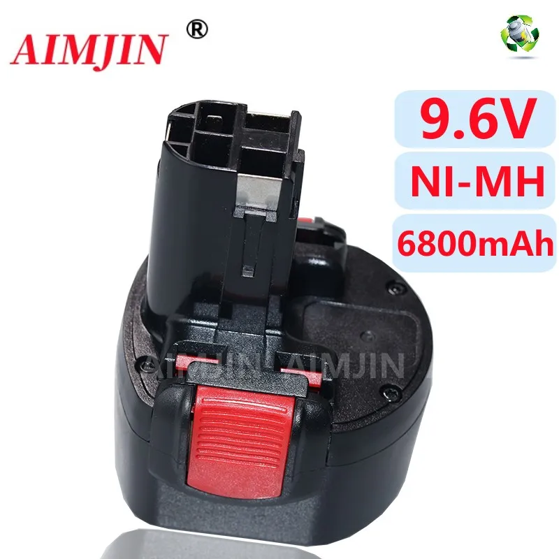 

9.6V 6.8Ah NI-MH Replacement Battery for Bosch PSR 960 BAT048 BAT100 BAT119 BH984 BPT1041 23609 32609 PSR960 GSR 9 6VE-2 GSR