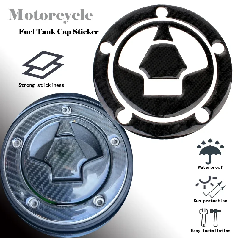 

Tank pad sticker for Kawasaki Z750 Z800 Z1000 z1000x er6n er6f motorcycle 3D carbon fiber fuel tankpad gasoline cap decals cover