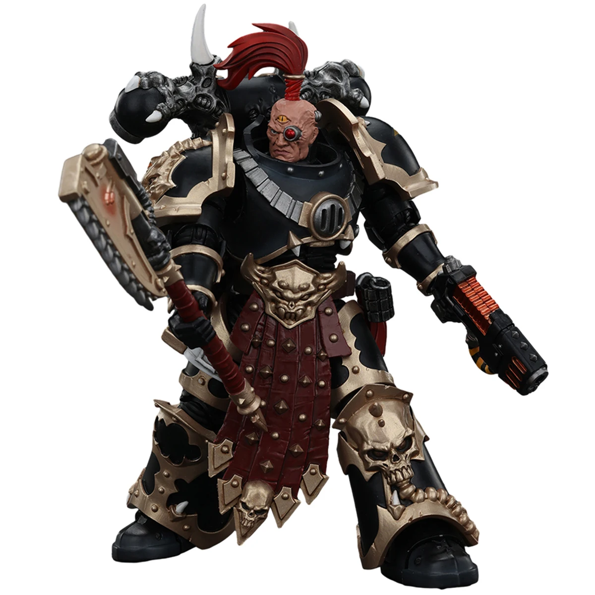 

HiPlay JOYTOY Warhammer 40K 1/18 Chaos Space Marines Black Legion Chosen with Plasma Pistol and Power Axe JT00959 Action Figures